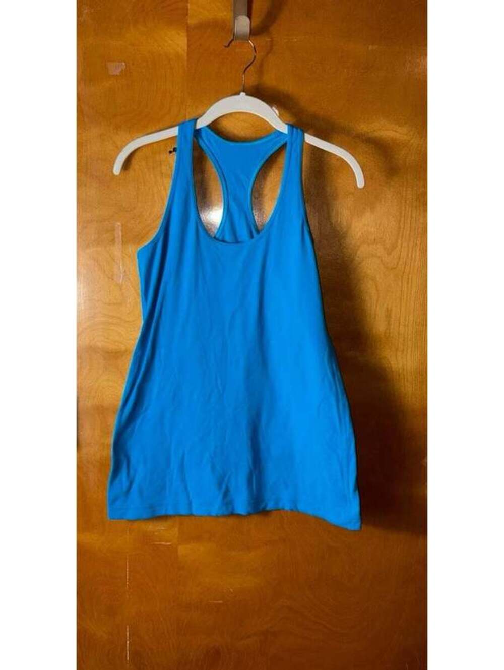 lululemon Tank Top Workout athletic shirt Turquoise Blue Size M Medium